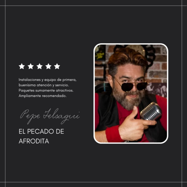 Testimonio Xobe Records El Pecado de Afrodita Servicios integrales para artistas musicales Testimonio Xobe Records El Pecado de Afrodita