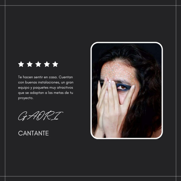 Testimonio Xobe Records Gaori Servicios integrales para artistas musicales Testimonio Xobe Records Gaori