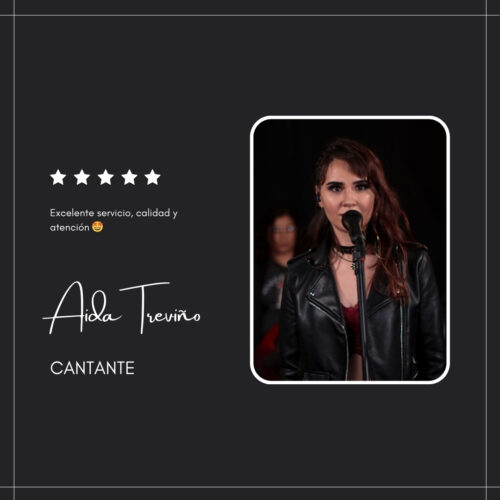 PRODUCTORA Y SELLO DISCOGRÁFICO Testimonio Xobe Records Aida Treviño