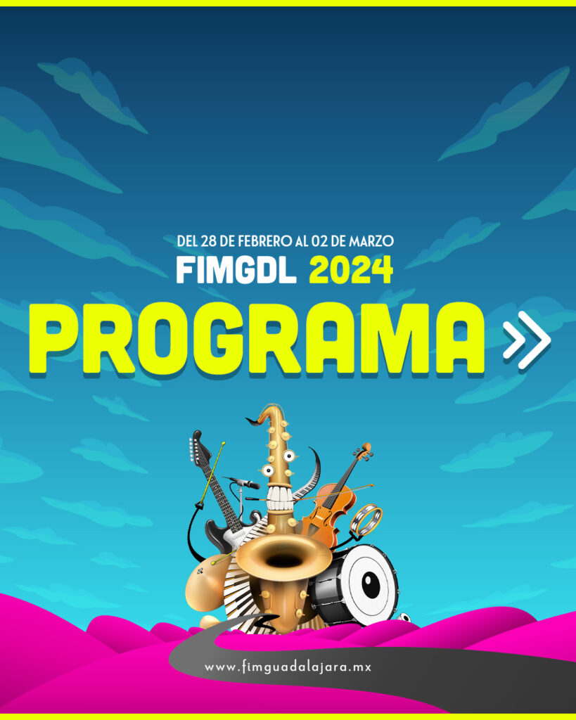 FIM GDL, música, cultura, gastronomía, conocimiento, UdeG, Patti Smith, Jorge Drexler, Eduardo Cabra, Steve Albini, Festival Portamérica Latitudes México, Conjunto Santander de Artes Escénicas.