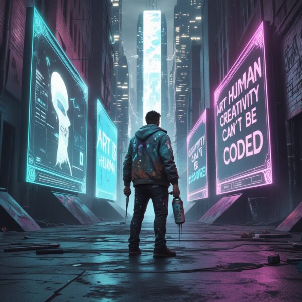 Neo Ludita Luditas IA antagonista en contra Negocio musical Inteligencia artificial