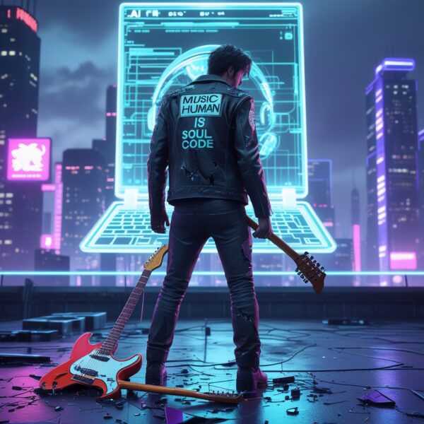 Neo Ludita Luditas IA antagonista en contra Negocio musical Inteligencia artificial